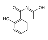 N-acetyl-2-oxo-1H-pyridine-3-carboxamide结构式