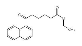 ETHYL 6-(1-NAPHTHYL)-6-OXOHEXANOATE结构式