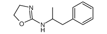 N-(1-phenylpropan-2-yl)-4,5-dihydro-1,3-oxazol-2-amine结构式