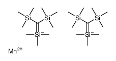 bis(trimethylsilyl)methyl-trimethylsilane,manganese(2+) Structure
