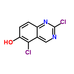 2,5-Dichloro-6-quinazolinol Structure