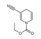 1(4H)-Pyridinecarboxylic acid,3-cyano-,ethyl ester Structure