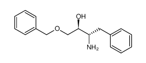 (2S,3S)-3-amino-1-(benzyloxy)-4-phenylbutan-2-ol结构式