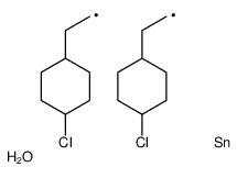 bis[2-(4-chlorocyclohexyl)ethyl]-oxotin Structure