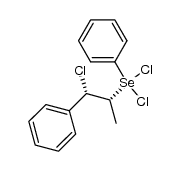 dichloro((1S,2R)-1-chloro-1-phenylpropan-2-yl)(phenyl)-l4-selane Structure
