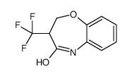 3-(trifluoromethyl)-3,5-dihydro-2H-1,5-benzoxazepin-4-one结构式