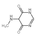 4,6(1H,5H)-Pyrimidinedione, 5-(methylamino)- (9CI) Structure