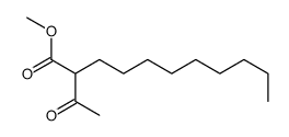 methyl 2-acetylundecanoate结构式