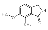 1H-Isoindol-1-one, 2,3-dihydro-6-Methoxy-7-Methyl- picture
