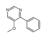 5-methoxy-4-phenylpyrimidine Structure