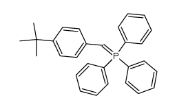 (4-(tert-butyl)benzylidene)triphenylphosphorane Structure