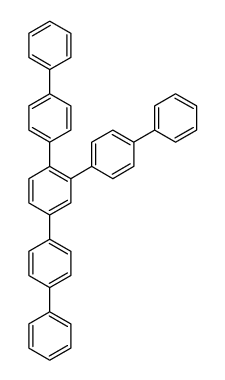 1,2,4-tris(4-biphenyl)benzene结构式