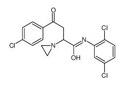 2-(aziridin-1-yl)-4-(4-chlorophenyl)-N-(2,5-dichlorophenyl)-4-oxobutanamide结构式
