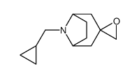 8-(cyclopropylmethyl)spiro[8-azabicyclo[3.2.1]octane-3,2'-oxirane]结构式