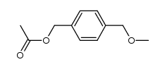 4-(methoxymethyl)benzyl acetate结构式