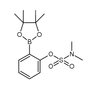 Me2NSO2OC6H4B(pinacolato) Structure