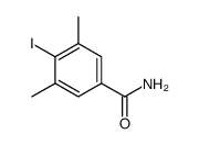 4-Iodo-3,5-dimethylbenzamide structure