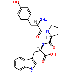 H-Tyr-Pro-Trp-OH Structure