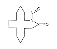 N-nitroso-14-tetradecanelactam结构式