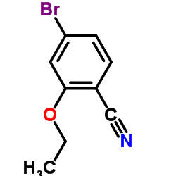 2-乙氧基-4-溴苯腈结构式