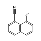 8-溴-1-萘腈结构式
