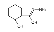 Cyclohexanecarboxylic acid, 2-hydroxy-, hydrazide, cis- (9CI) Structure