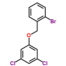 1-[(2-Bromobenzyl)oxy]-3,5-dichlorobenzene结构式