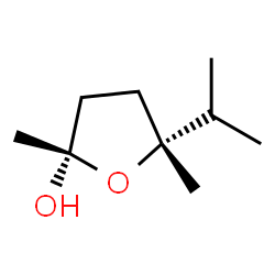 2-Furanol,tetrahydro-2,5-dimethyl-5-(1-methylethyl)-,cis-(9CI) Structure