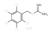 (2,3,4,5,6-pentachlorophenyl)methylsulfanylmethanimidamide Structure