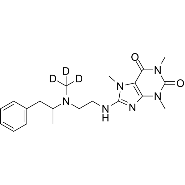 Fencamine-d3结构式