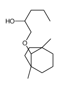 1-[(1,5-dimethyl-8-bicyclo[3.2.1]octanyl)oxy]pentan-2-ol Structure