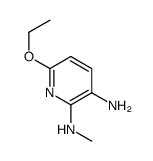 6-ethoxy-2-N-methylpyridine-2,3-diamine结构式