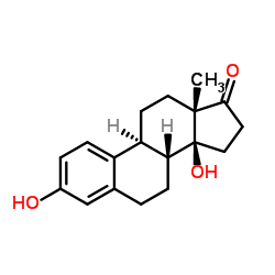 (14β)-3,14-Dihydroxyestra-1(10),2,4-trien-17-one结构式