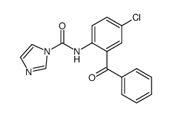 N-(2-benzoyl-4-chlorophenyl)-1H-imidazole-1-carboxamide Structure