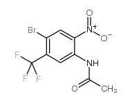 N-[4-BROMO-2-NITRO-5-(TRIFLUOROMETHYL)PHENYL]-ACETAMIDE structure