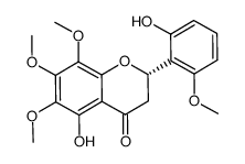 5,2'-dihydroxy-6,6',7,8-tetramethoxyflavone结构式