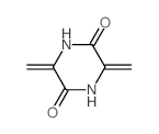3,6-dimethylidenepiperazine-2,5-dione结构式