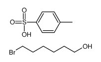 6-bromohexan-1-ol,4-methylbenzenesulfonic acid结构式