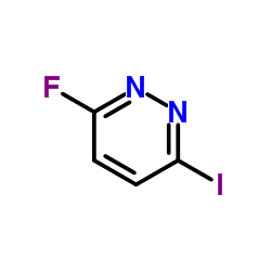 3-fluoro-6-iodo-Pyridazine structure