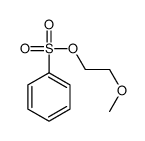 2-methoxyethyl benzenesulfonate structure