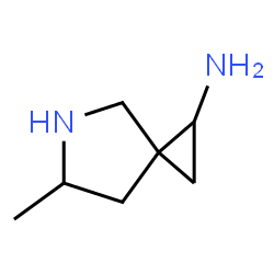 5-Azaspiro[2.4]heptan-1-amine,6-methyl-(9CI) structure