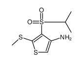 3-AMINO-4-(ISOPROPYLSULFONYL)-5-(METHYLTHIO)THIOPHENE picture
