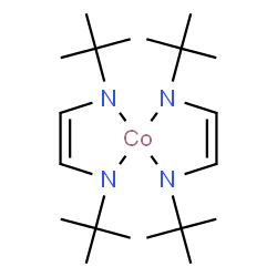 Bis(1,4-di-t-butyl-1,3-diazabutadienyl)cobalt(II) Co(DAD)2, min. 98% (99.999%-Co) PURATREM structure