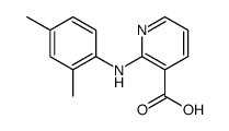 2-(2,4-dimethylanilino)pyridine-3-carboxylic acid Structure