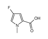 4-Fluoro-1-Methyl-1H-Pyrrole-2-Carboxylic Acid Structure