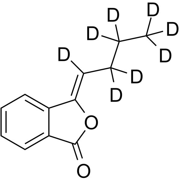 3-Butylidenephthalide-d8结构式