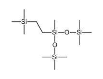 trimethyl-[2-[methyl-bis(trimethylsilyloxy)silyl]ethyl]silane Structure