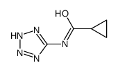 Cyclopropanecarboxamide, N-1H-tetrazol-5-yl- (9CI) Structure