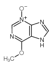 6-Methoxypurin 3-N-oxide结构式