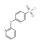 4-(2-吡啶氧)基 苯磺酰氯结构式